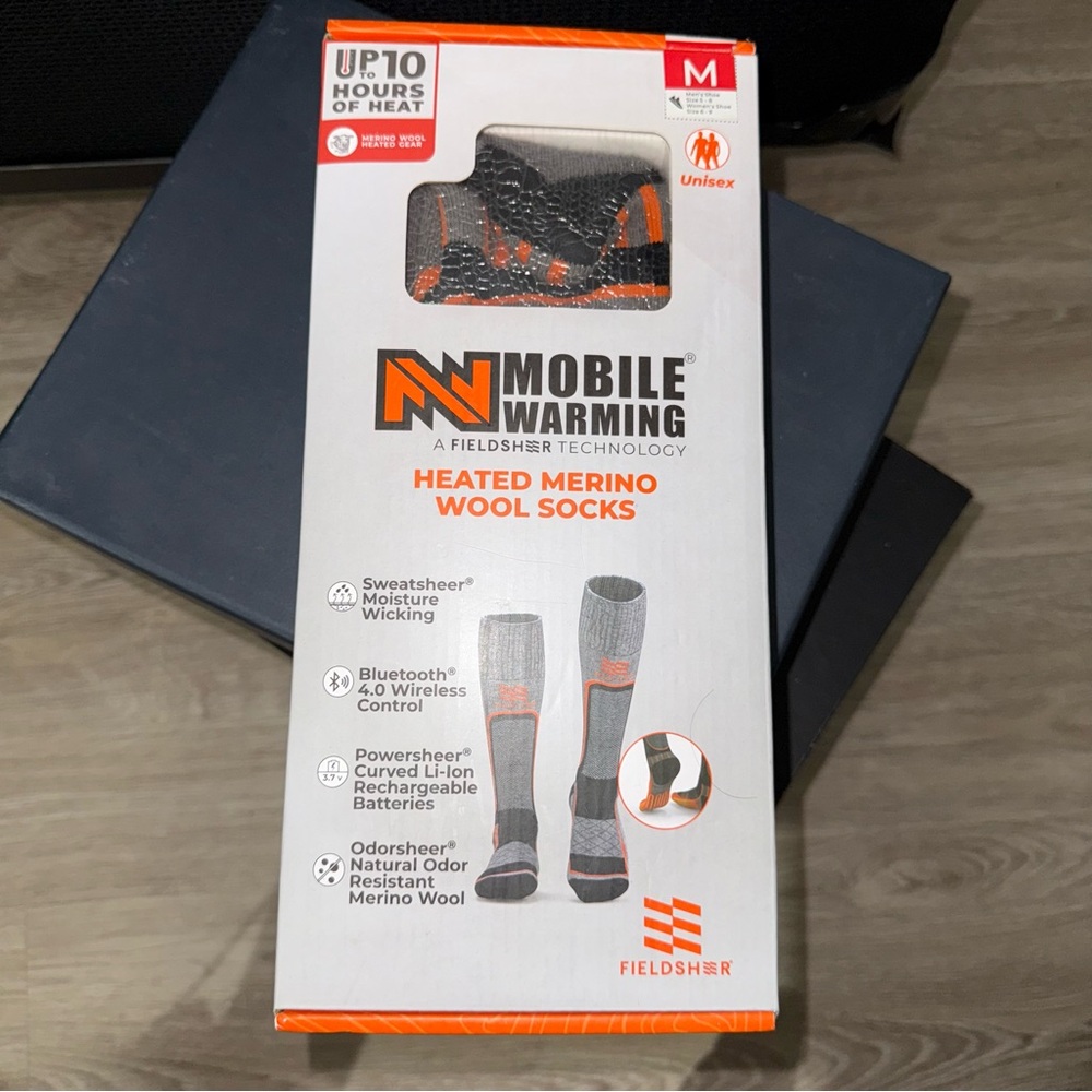 Heated Merino Wool Socks